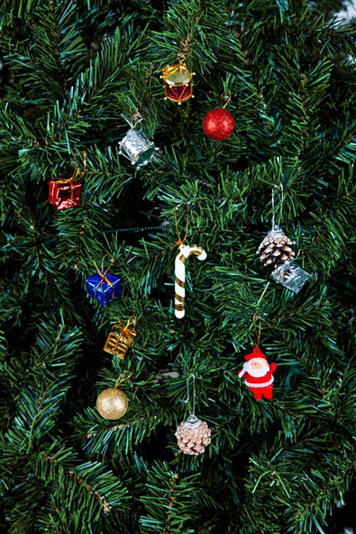 Waldern Yılbaşı Çam Ağacı 12 Parça Kozalaklı Karışık Süs Paketi - Resim 2