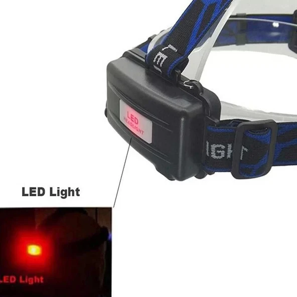 Orjinal 800 Lümen Tx6 Şarjlı Zoomlu Kafa Feneri Wt-120 - Resim 6