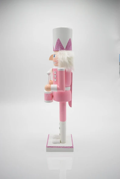 Waldern Premium Collection 38 cm Pink Series Dekoratif Kurşun Asker Yılbaşı Süs - Resim 6