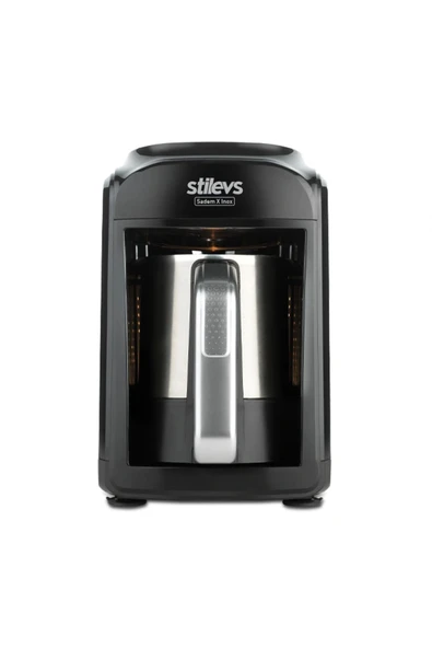 Stilevs SIH31210 Sadem Otomatik Türk Kahve Makinası Siyah - Gümüş ürün görseli 1