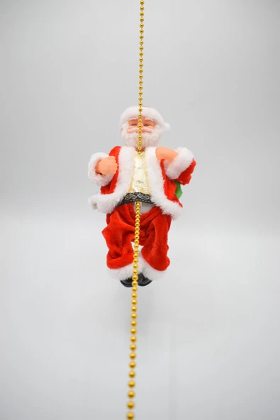 Waldern Premium Collection Tırmanan Noel Baba Yılbaşı Süs - Resim 3