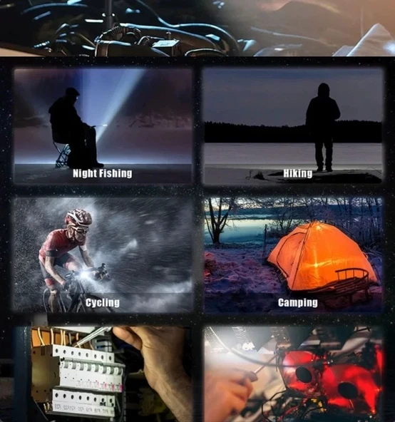 Led Işıklı Flash Özellikli 4 Modlu  Anahtarlık El Feneri - Resim 3