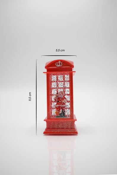 Waldern Yılbaşı Temalı Işıklı Figürlü Dekoratif Kare Fener (1 Adet) ürün görseli