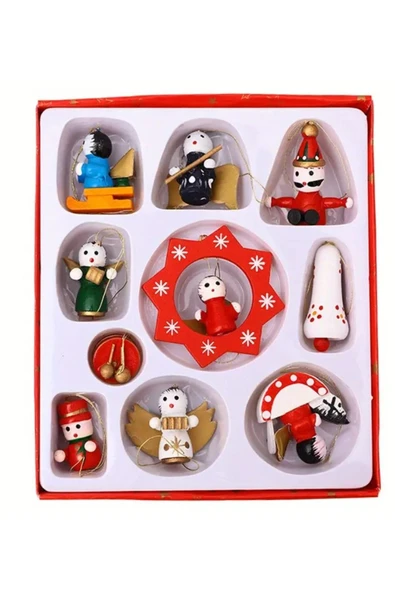 Waldern Premium Collection 12li Dekoratif Yılbaşı Süs Paketi ürün görseli