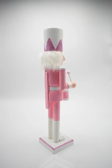 Waldern Premium Collection 38 cm Pink Series Dekoratif Kurşun Asker Yılbaşı Süs - Resim 4