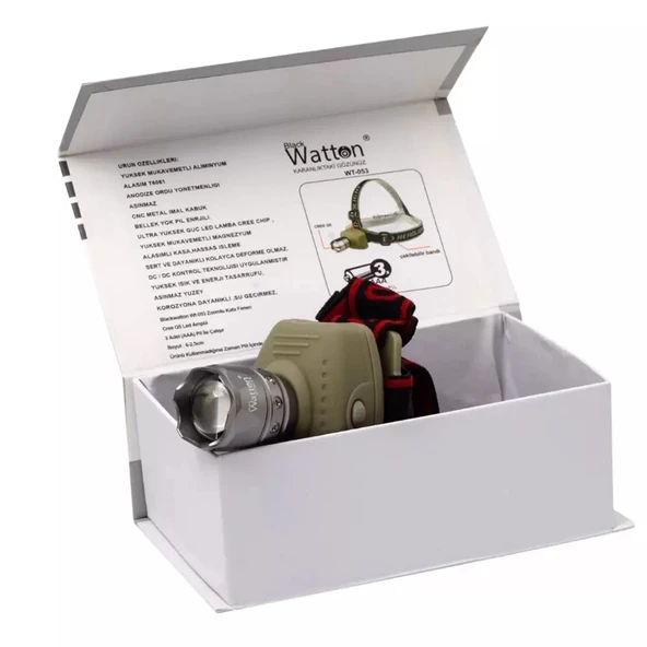 Süper Zoomlu Kafa Lambası  Wt-053 - Resim 4