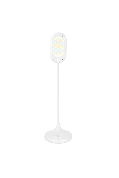 Şarjlı Sarı Ve Beyaz Renk Masa Lambası  Wt-005 - Resim 2