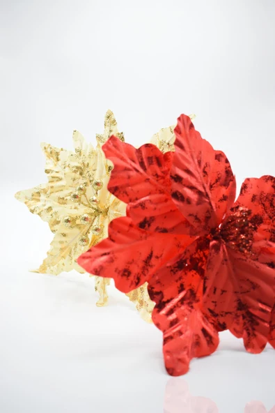 Waldern Premium 25*25 cm Yılbaşı Süs Yapay Çiçek - Resim 4