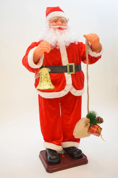 Waldern Yılbaşı 120 cm Hareketli Noel Baba Şarkı Söyler - Resim 2