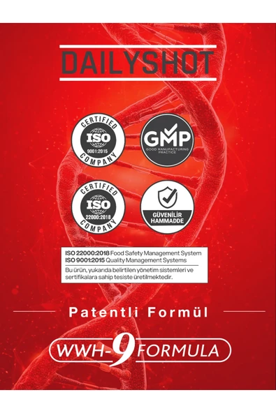 Hangover Shot Antioxshot, Bitkisel Antioksidan Kompleks, Likit Antiox Shot, Resveratrol 14'lü - Resim 8