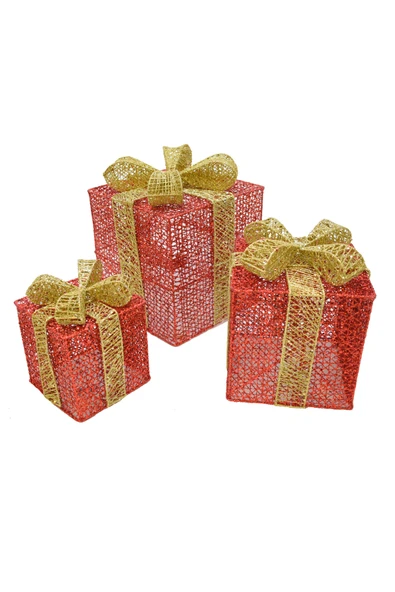 Waldern Yılbaşı Çam Ağacı Hediye Paketi Büyük Boy Kırmızı-Altın ürün görseli