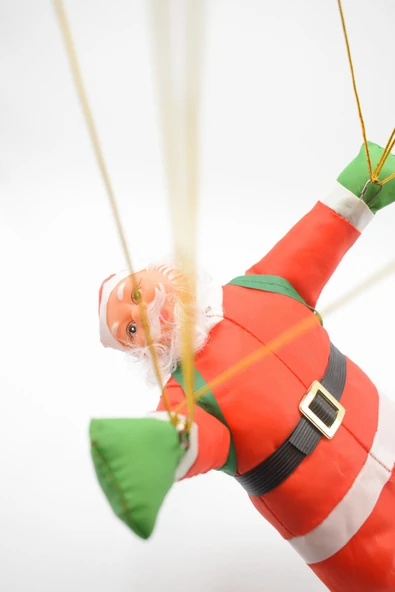 Waldern Premium Parşütlü Noel Baba Yılbaşı Süs - Resim 4