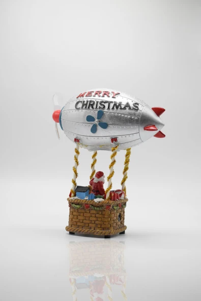 Waldern Premium Collection Dekoratif Led Işıklı Zeplin Balon Yılbaşı Süs - Resim 2