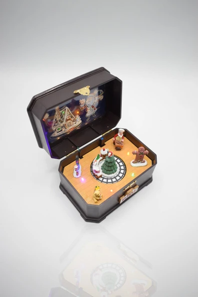 Waldern Premium Collection Dekoratif Müzik Kutusu Yılbaşı Temalı - Resim 2