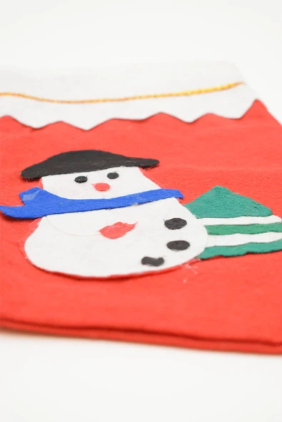 Waldern Yılbaşı Çam Ağacı Çorabı 18 cm - Resim 3