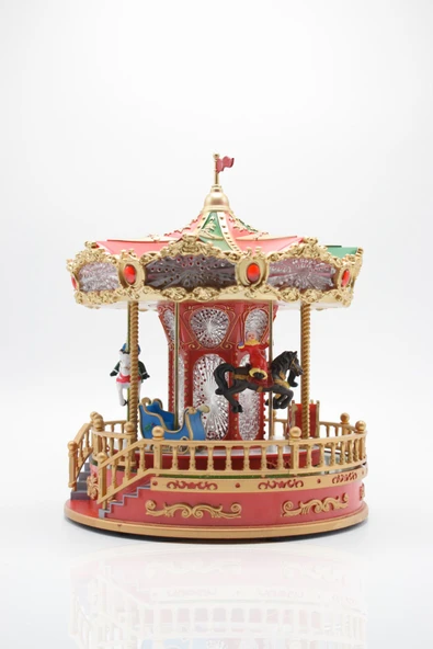 Waldern Premium Collection Yılbaşı Süsü Atlıkarınca XL - Resim 2