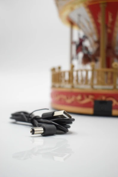 Waldern Premium Collection Yılbaşı Süsü Atlıkarınca 24 cm - Resim 5