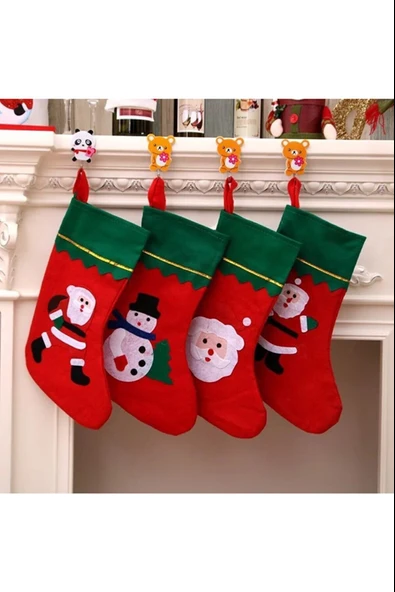 Waldern Yılbaşı Çam Ağacı Çorabı 18 cm ürün görseli