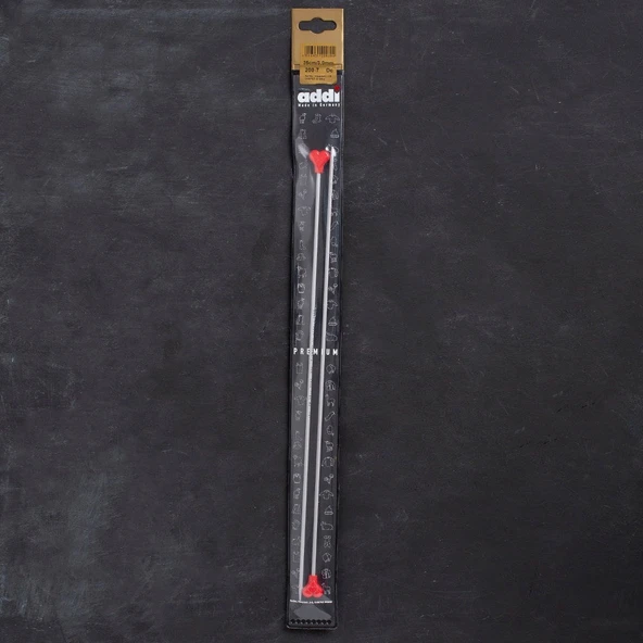 Addi Kalpli 3mm 35cm Klasik Alüminyum Örgü Şişi - ürün görseli 1