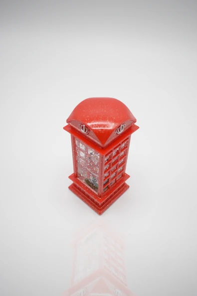 Waldern Yılbaşı Temalı Işıklı Figürlü Dekoratif Kare Fener (1 Adet) - Resim 3