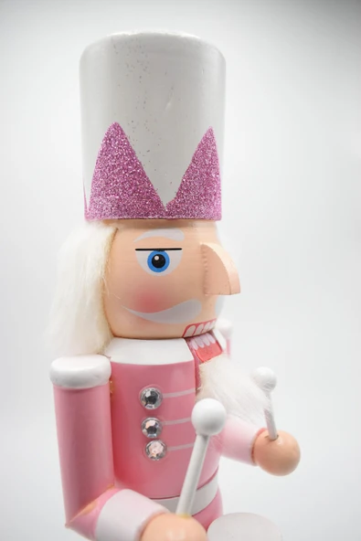 Waldern Premium Collection 38 cm Pink Series Dekoratif Kurşun Asker Yılbaşı Süs - Resim 7