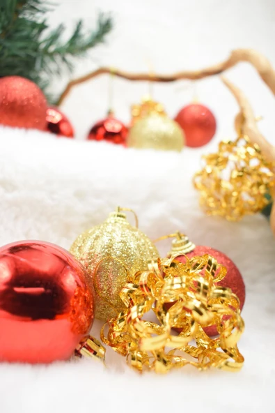 Waldern Premium Collection 12li New Ev Yılbaşı Süs 5 cm - Resim 3