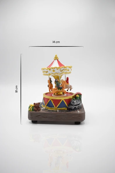 Waldern Premium Collection Yılbaşı Süsü Atlıkarınca 3 ürün görseli