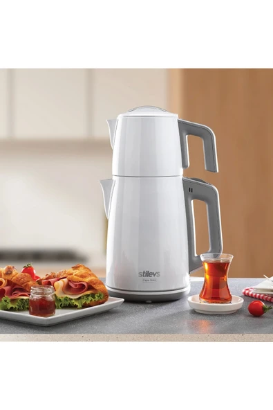 Stilevs SIH30625 Çay Makinesi - Beyaz - Resim 2