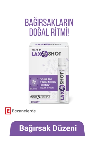 Hangover Shot LaxShot, Bağırsak ve Sindirim Sistemi Düzenleyici, , Gaz, Şişkinlik İçin Lax Shot - 6