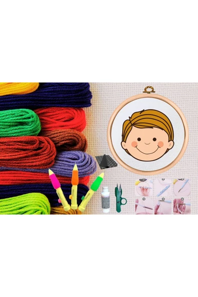 Punch Seti Nakış Seti Kasnaklı Kendin Yap Seti Seri 132 ürün görseli 1