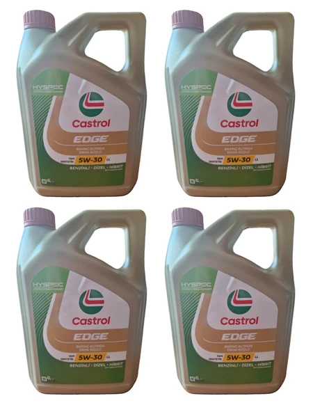 Castrol Edge 5w-30 LL 4 Litre -4 LÜ 2024 Ü.T