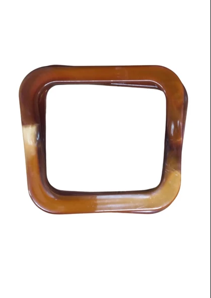 Çanta Sapı Kare Kahverengi 11 cm ürün görseli 1