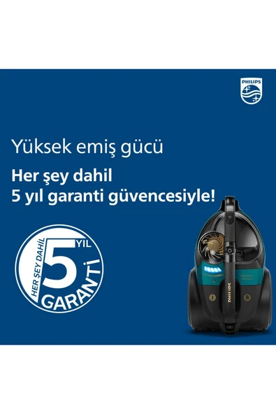 Marathon Ultimate Torbasız Süpürge, PowerCylone10, NanoClean, TriActive+LED, XB9185/07 - Resim 2