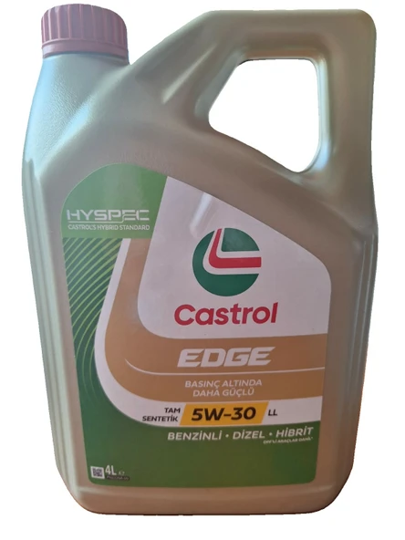 Castrol Edge 5w-30 LL 4 Litre -4 LÜ 2024 Ü.T - 2