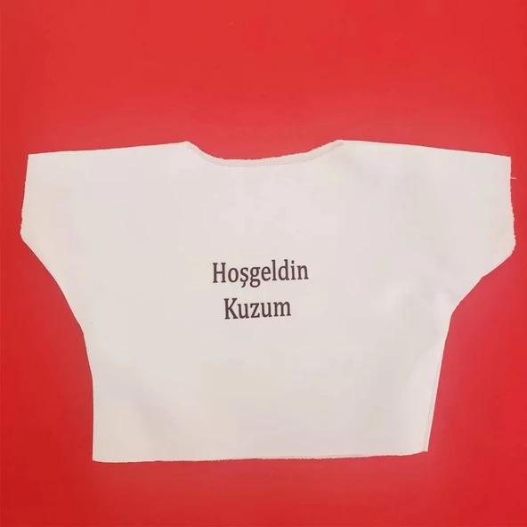 Hoşgeldin Kuzum Yazılı Oyuncak Tişörtü ürün görseli