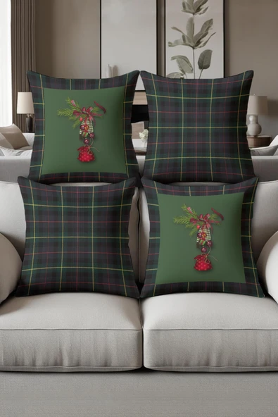 Dijital Baskılı Yumuşak Dokulu 4’lü Kırlent Kılıfı Takımı (43x43 cm) KRL0042 RENKLİ 43 X 43 ürün görseli