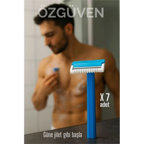 Banyo Jileti Unisex 7'li Paket ürün görseli 1