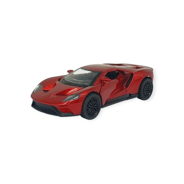 Çek Bırak Metal Arabalar 13 cm - SR2211- Kırmızı ürün görseli