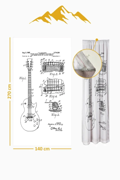 Parlak Saten Mikro Kumaş Çift Kanat Fon Perde Takımı PRD0019 RENKLİ 140 X 270 - Resim 2