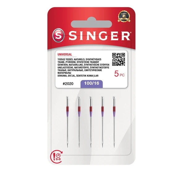 İğne Standart 16 Numara (5'Li Blıster) ürün görseli 1