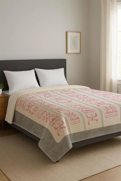 Soft Touch Çift Kişilik Yumuşak Dokulu Modern Konfor Serisi Battaniye YBT0008 RENKLİ 195 X 220 ürün görseli