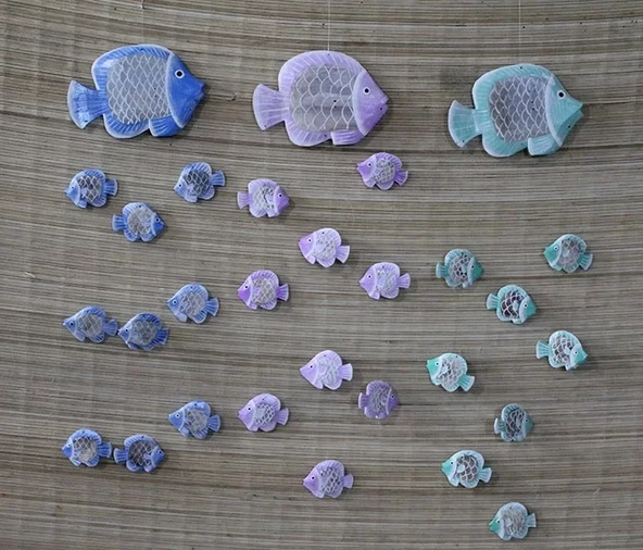 Balıklı Asmalı Rüzgar Çanı No:4 ürün görseli 1