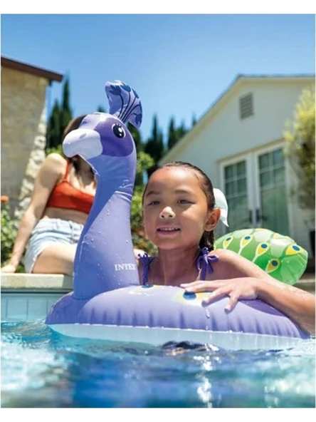 Wet Set Collectıon Tavuz Kuşu Figürlü Çocuk Havuz Deniz Simidi 58 Cm 3-6 Yaş - Resim 3