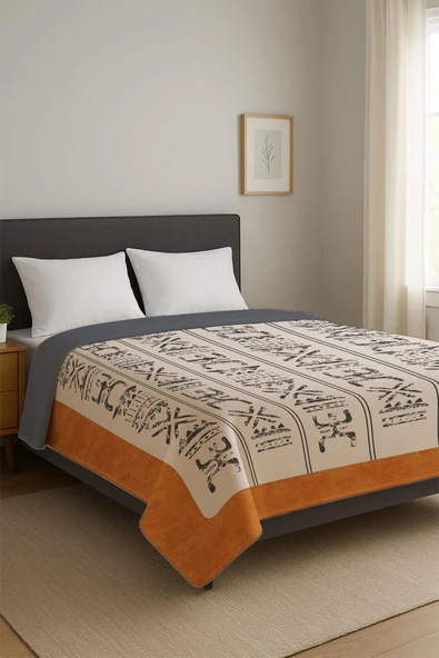 Soft Touch Çift Kişilik Yumuşak Dokulu Modern Konfor Serisi Battaniye YBT0006 RENKLİ 195 X 220 ürün görseli