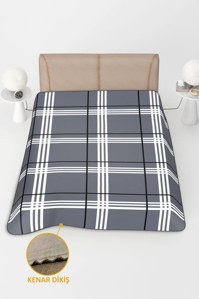 Soft Touch Çift Kişilik Yumuşak Dokulu Modern Konfor Serisi Battaniye YBT0002 RENKLİ 195 X 220 - Resim 2