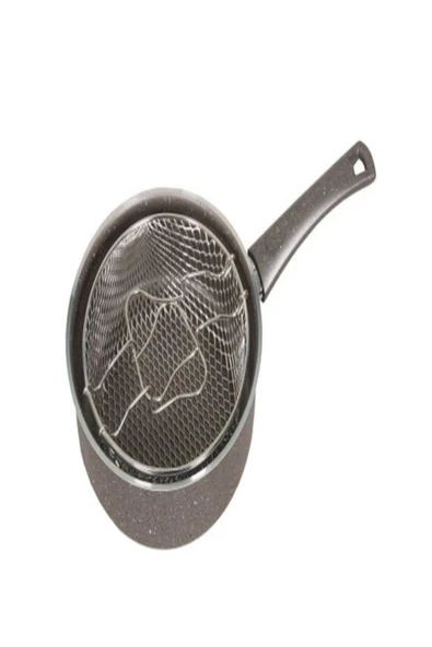 Mehtap 22cm Cips Tencere Gri ürün görseli