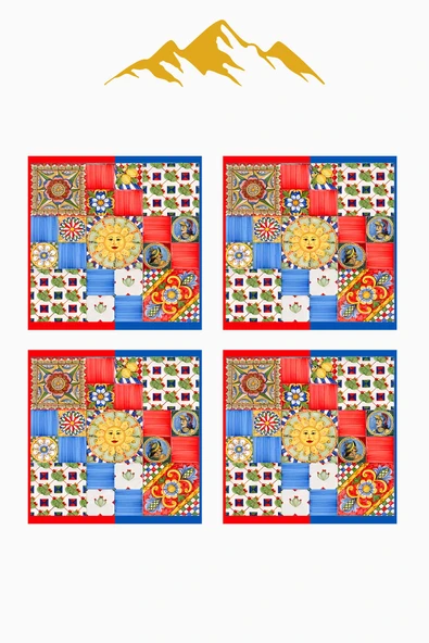 Dijital Baskılı Yumuşak Dokulu 4’lü Kırlent Kılıfı Takımı (43x43 cm) KRL0064 RENKLİ 43 X 43 - Resim 3