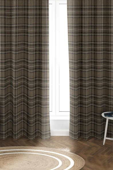 Parlak Saten Mikro Kumaş Çift Kanat Fon Perde Takımı PRD0016 RENKLİ 140 X 270 ürün görseli 1