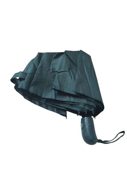 Tam Otomatik Yeşil  8 Tel Bayan Şemsiye - Resim 2