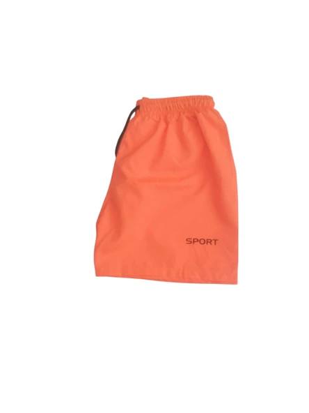 Çocuk Deniz Havuz Şortu Turuncu - Resim 2